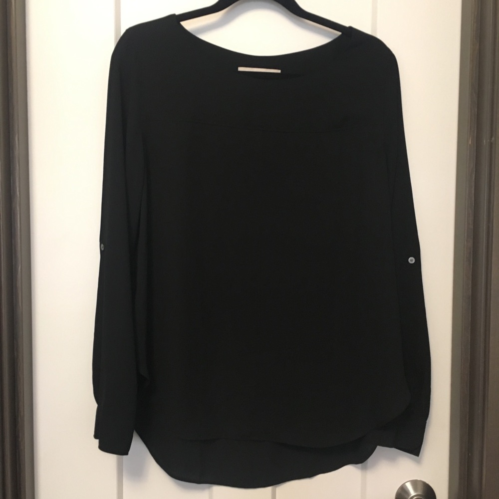 Black Loft blouse size M